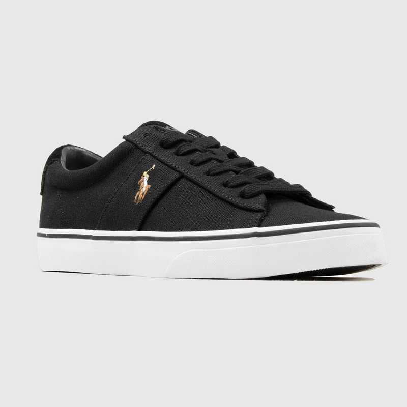 Ralph Lauren Sapatilhas Sneakers Shoes Sayer Ne Sk Vl Black Preto Shot6