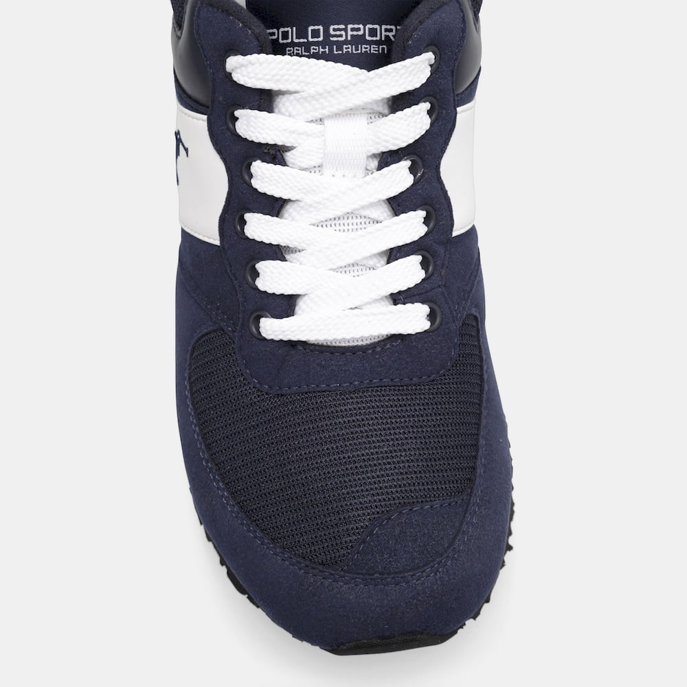 Ralph Lauren Sapatilhas Sneakers Shoes Slaton Pon Navy Navy Shot4