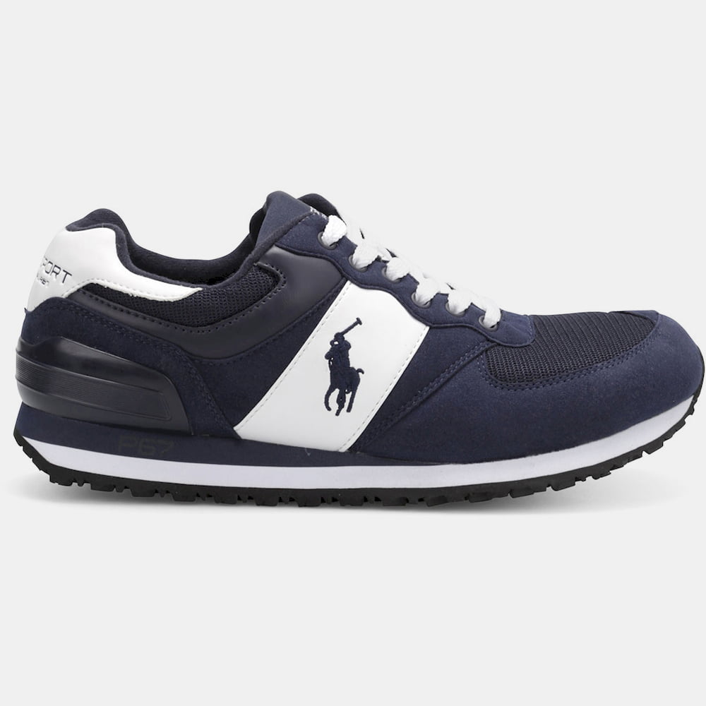 Ralph Lauren Sapatilhas Sneakers Shoes Slaton Pon Navy Navy Shot6