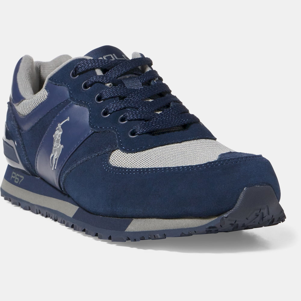 Ralph Lauren Sapatilhas Sneakers Shoes Slaton Sk Ath Navy Grey Navy Cinza Shot11