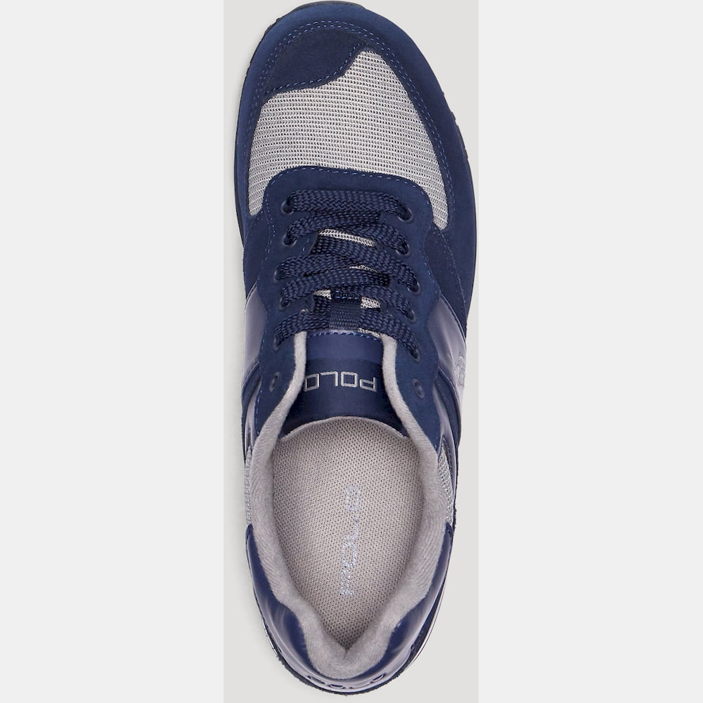 Ralph Lauren Sapatilhas Sneakers Shoes Slaton Sk Ath Navy Grey Navy Cinza Shot6