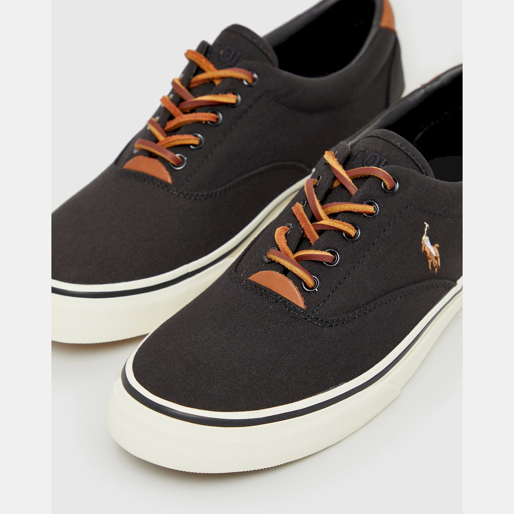 Ralph Lauren Sapatilhas Sneakers Shoes Thorton Ne Black Preto Shot10
