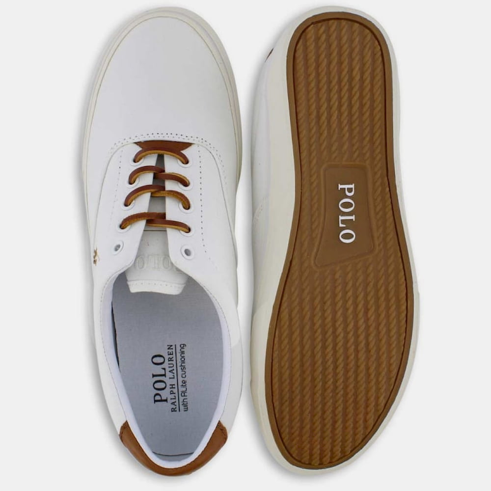 Ralph Lauren Sapatilhas Sneakers Shoes Thorton Ne White Branco Shot6