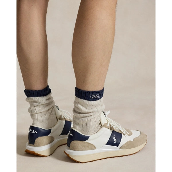 Ralph Lauren Sapatilhas Sneakers Shoes Train89 Pp Sk Milkshake Fluorgreen_shot5