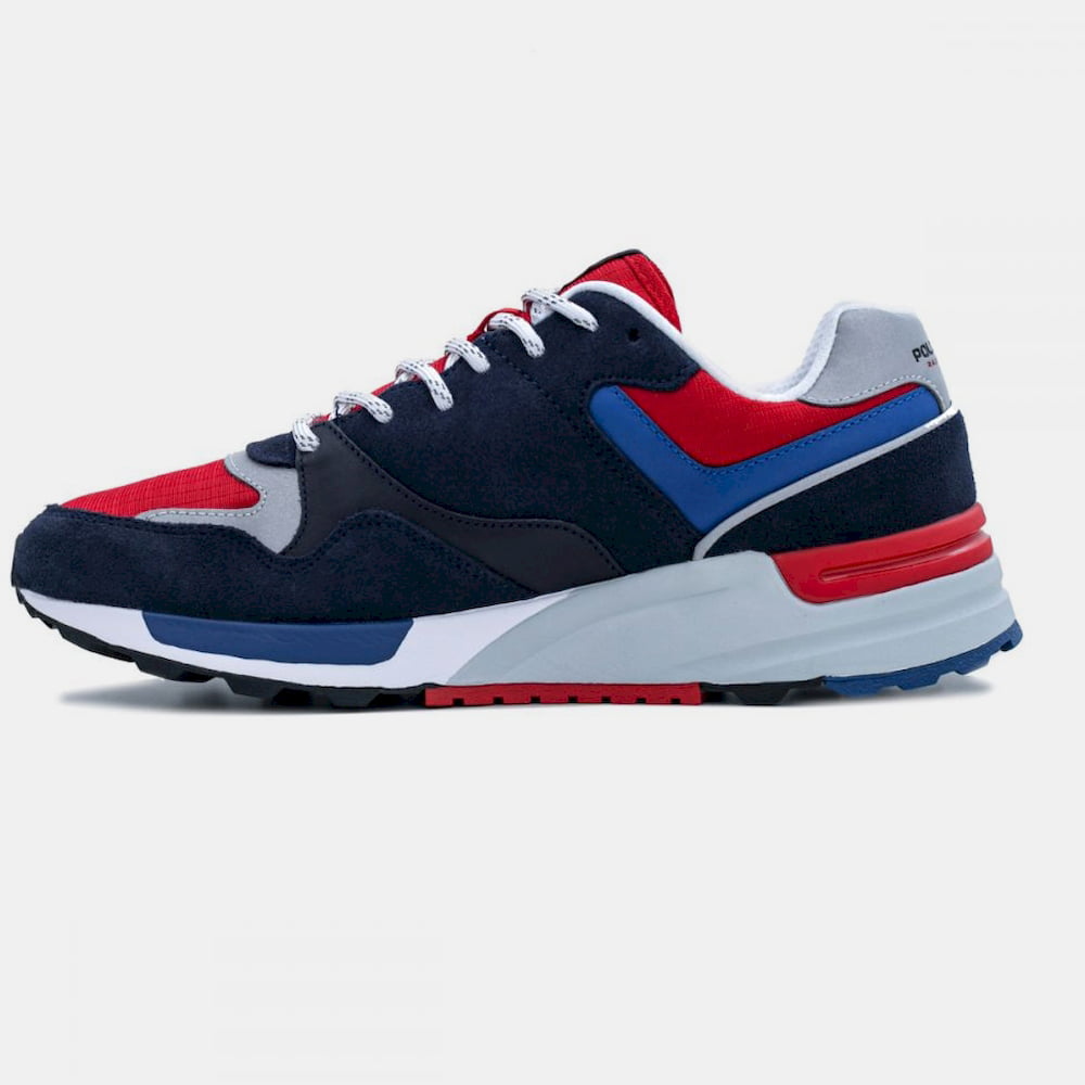 Ralph Lauren Sapatilhas Sneakers Shoes Trkstr 100le Navy Wh Wh Navy Branco Shot8