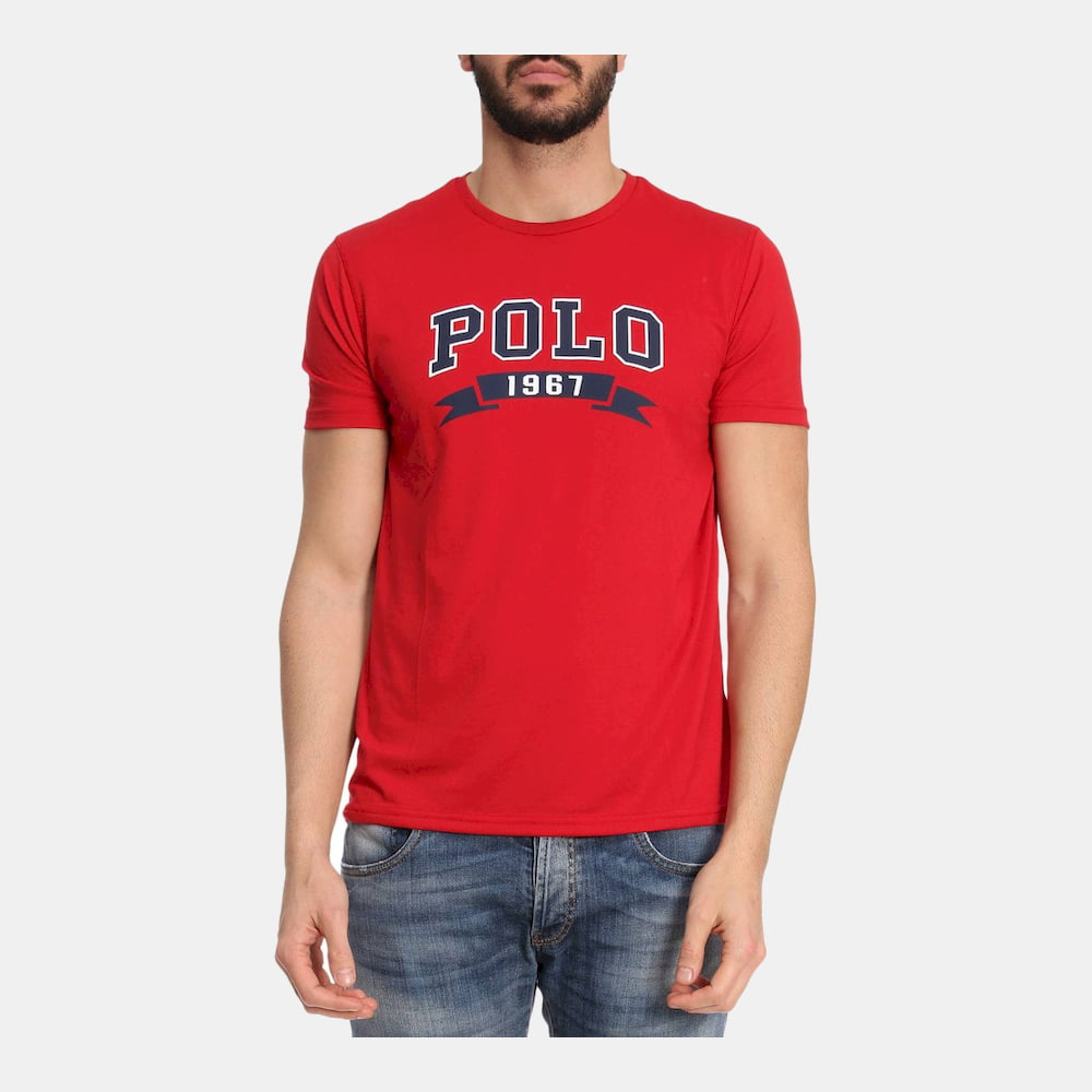 Ralph Lauren T Shirt 710695632 Red Vermelho Shot2