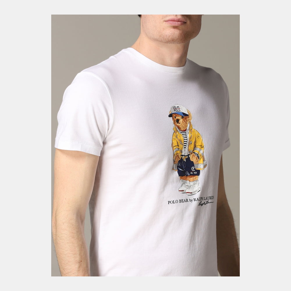 Ralph Lauren T Shirt 710795737 White Branco Shot10