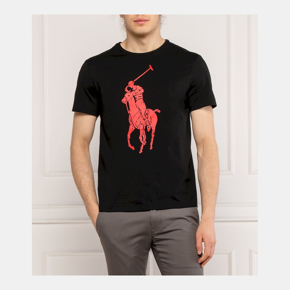 Ralph Lauren T Shirt 710796092 Black Preto Shot6
