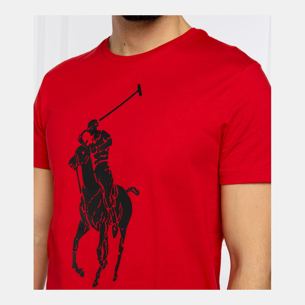 Ralph Lauren T Shirt 710796092 Red Vermelho Shot2