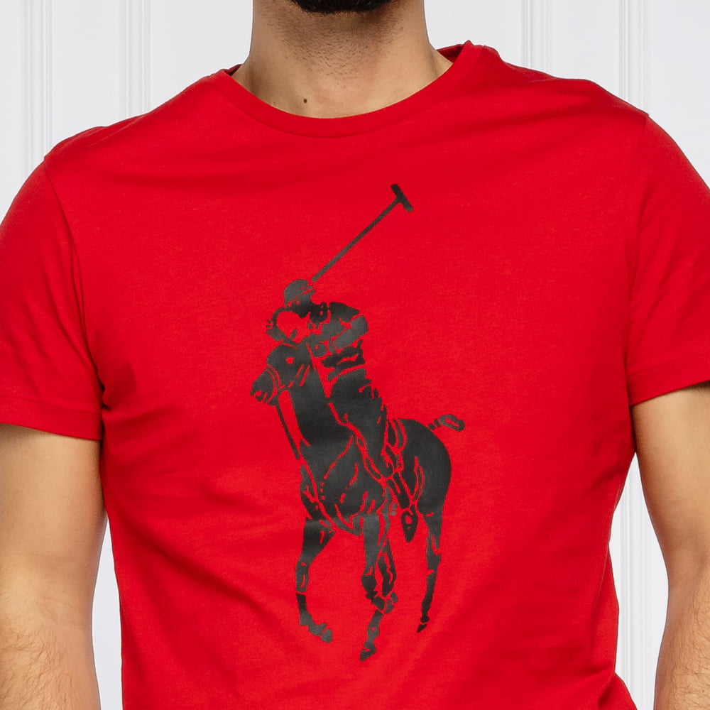 Ralph Lauren T Shirt 710796092 Red Vermelho Shot5