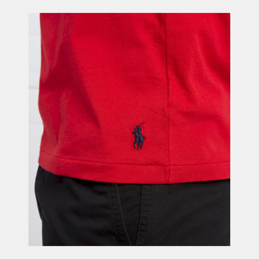 Ralph Lauren T Shirt 710860829 Red Vermelho Shot10