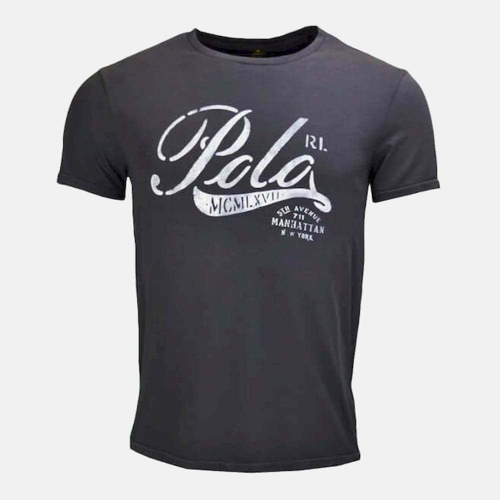 Ralph Lauren T Shirt A16knc10 Black Preto Shot10