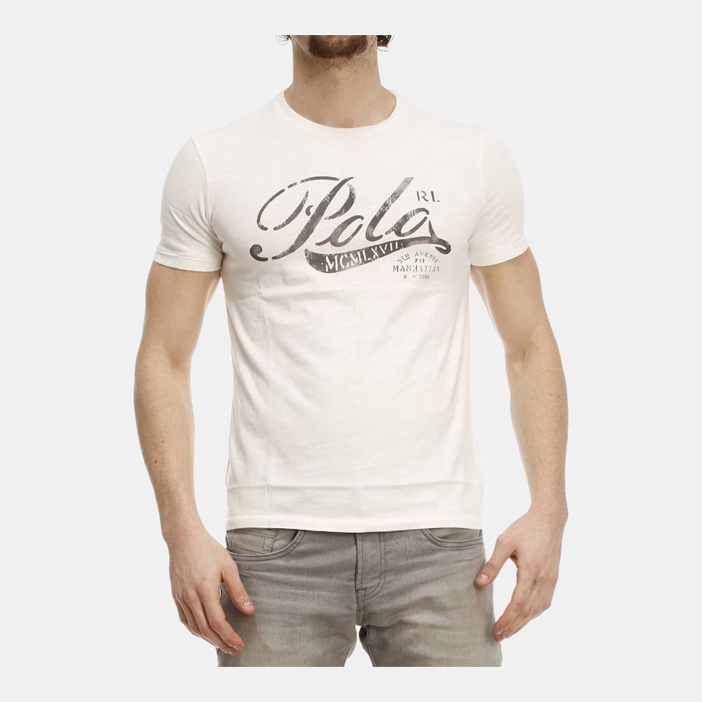 Ralph Lauren T Shirt A16knc10 White Branco Shot4