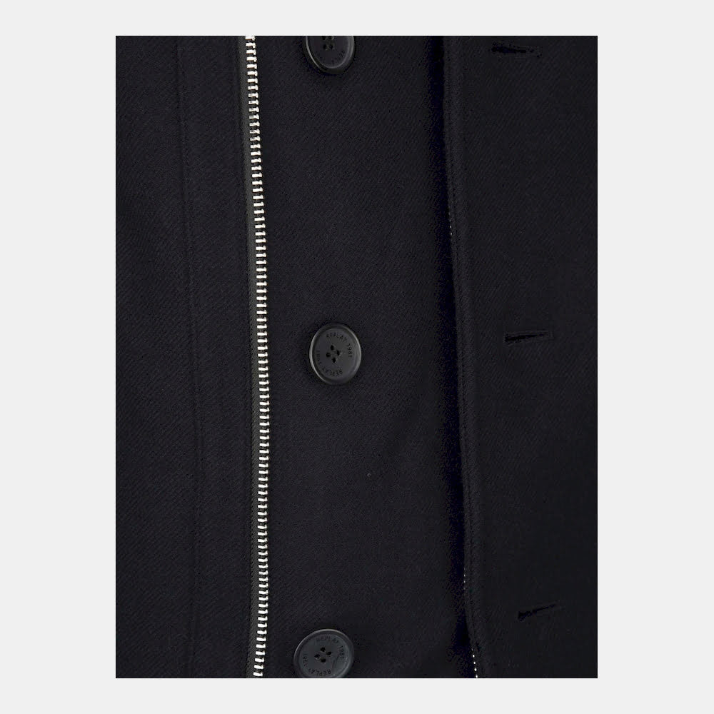 Replay Blusão Jackets M8109 Dk.blue Azul Escuro Shot8