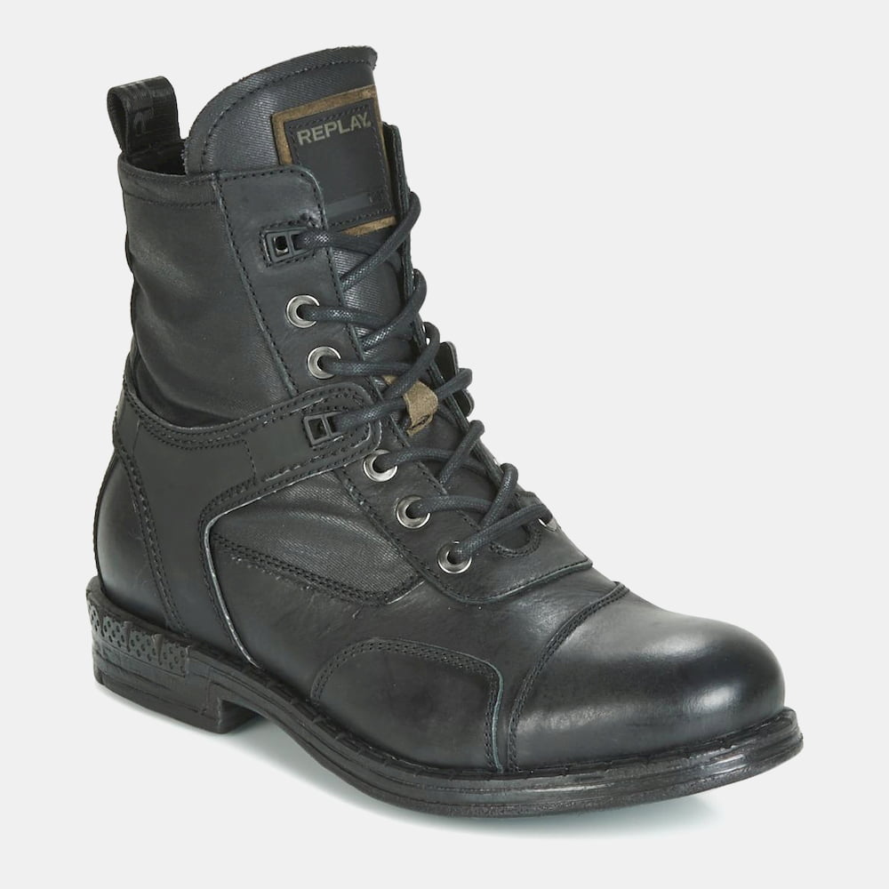 Replay Botas Boots Finvoi Black Preto Shot12
