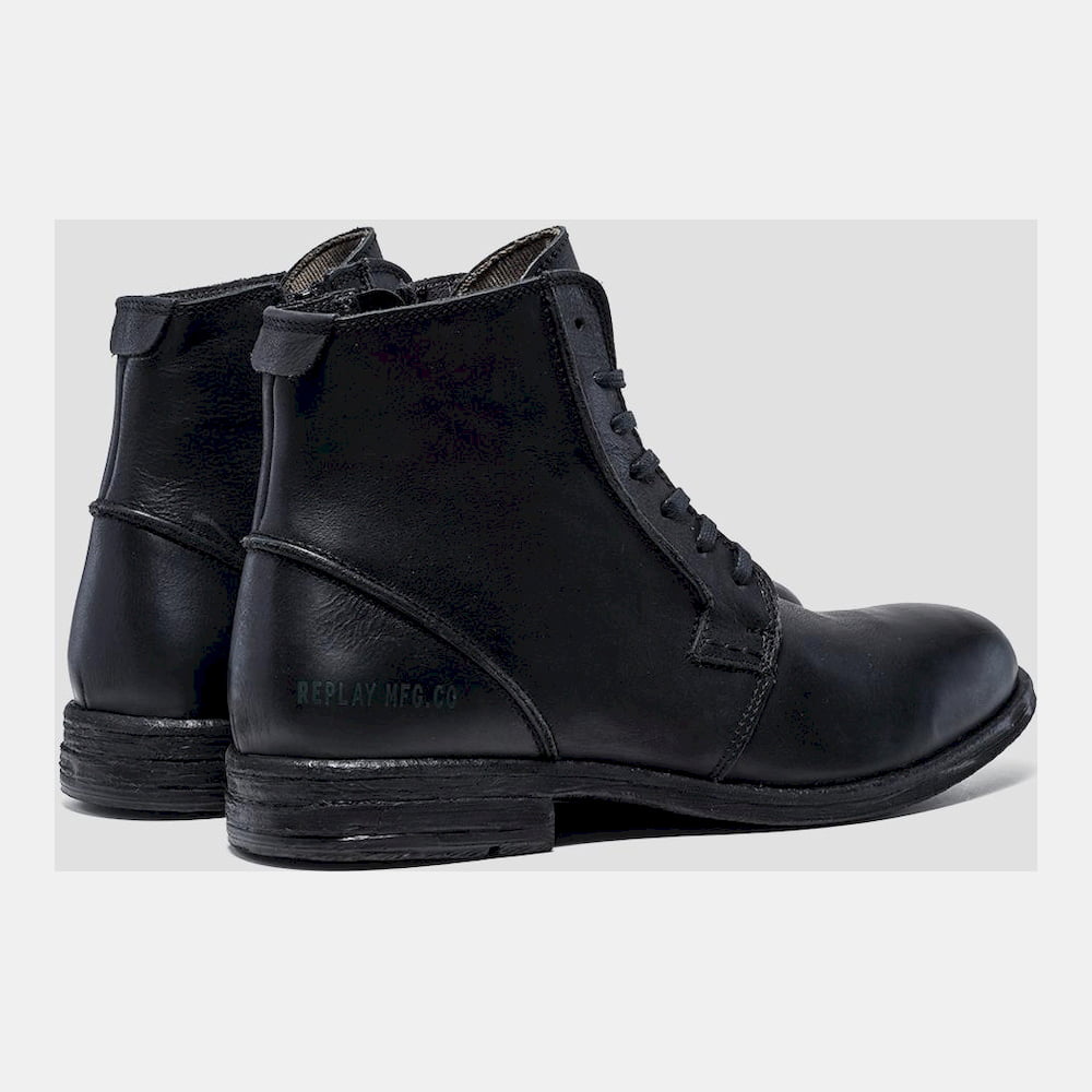 Replay Botas Boots Hotman Black Preto Shot8
