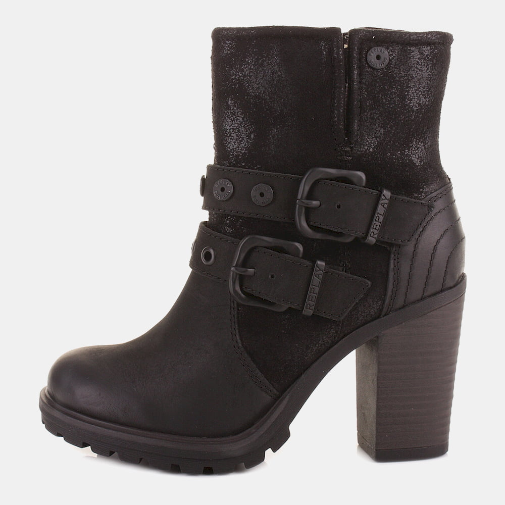 Replay Botas Boots Meadow 05l Black Preto Shot4