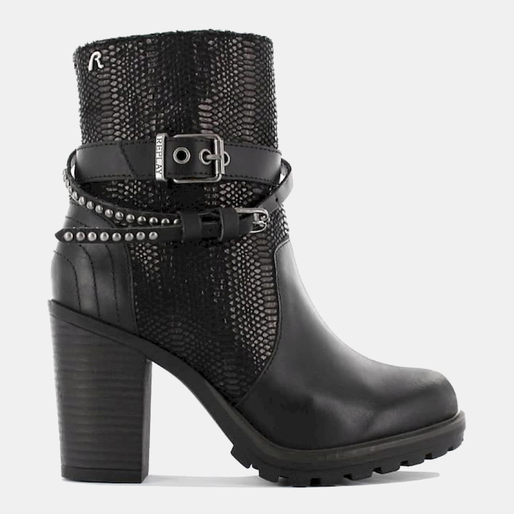 Replay Botas Boots Metals Black Preto Shot10
