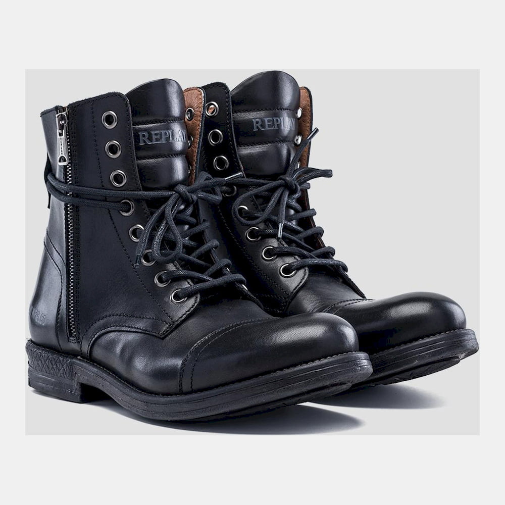 Replay Botas Boots Phim Black Preto Shot12