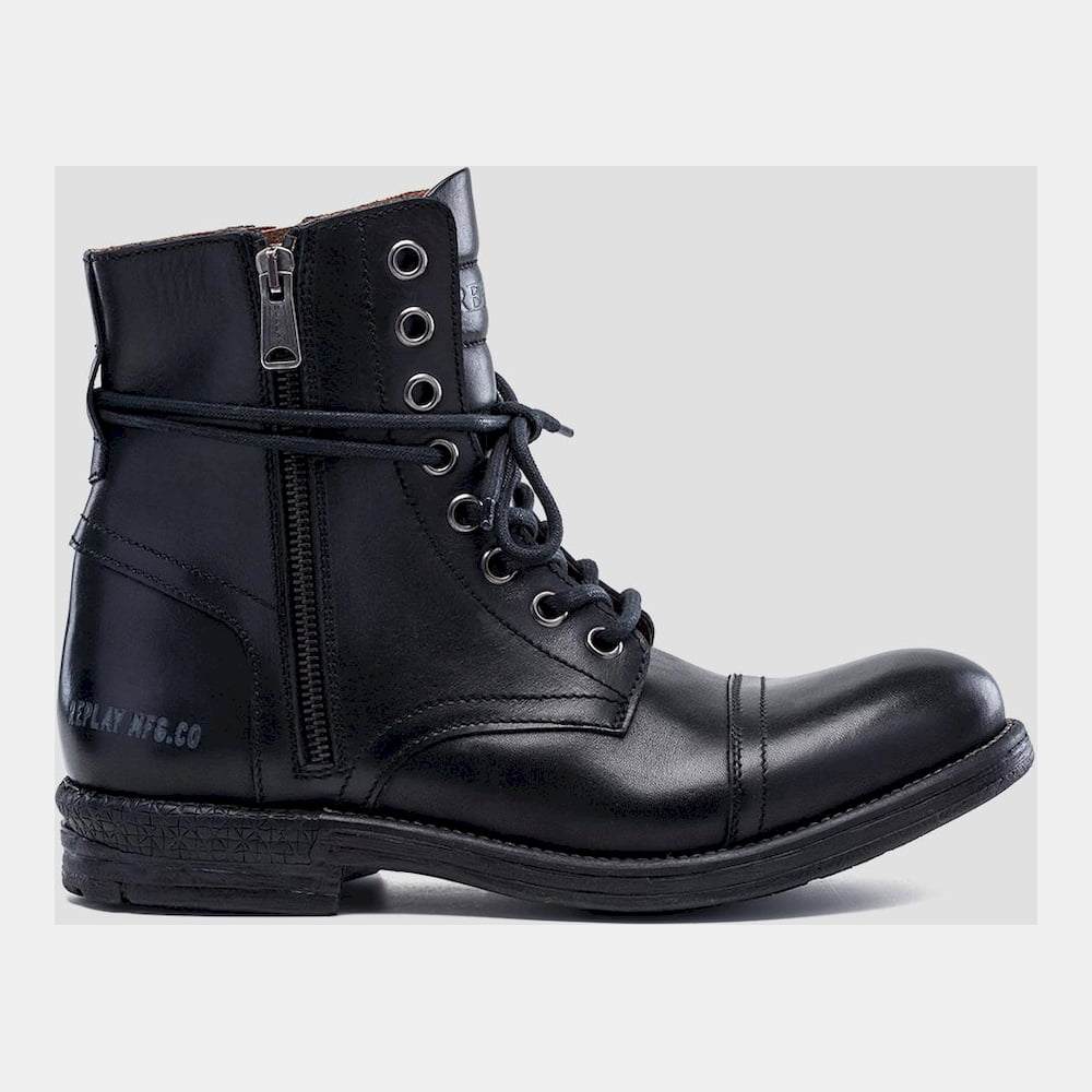 Replay Botas Boots Phim Black Preto Shot4