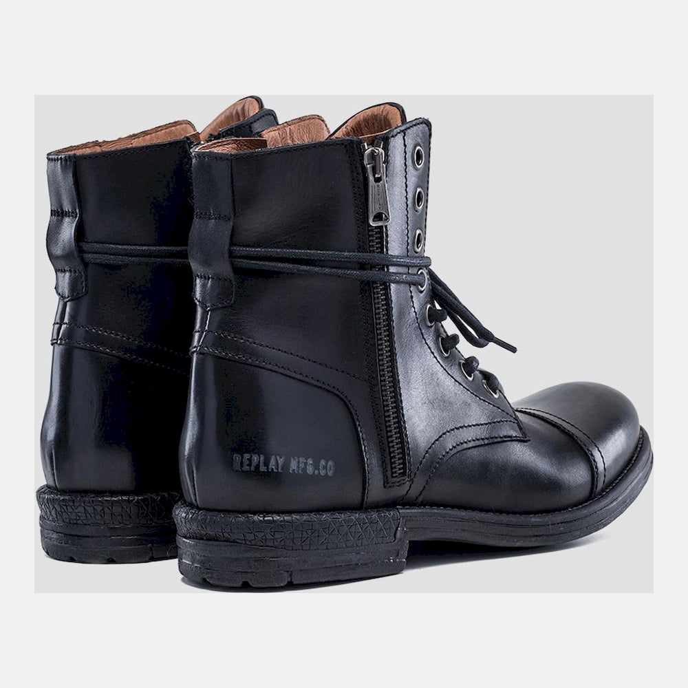 Replay Botas Boots Phim Black Preto Shot8