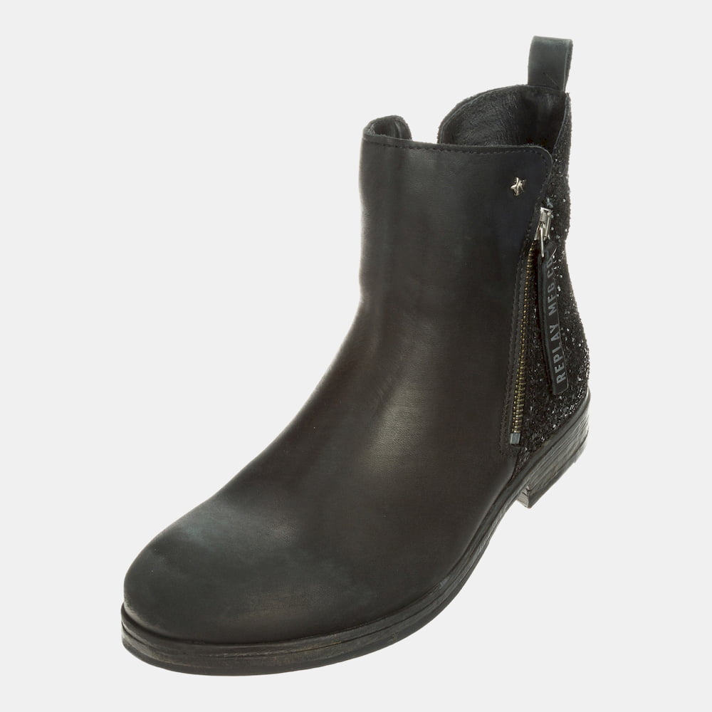 Replay Botas Boots Venice Black Preto Shot4