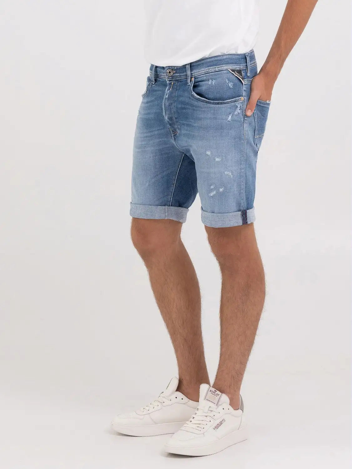 Replay Calcao Shorts Ma981q Light Wash Light Wash_shot1