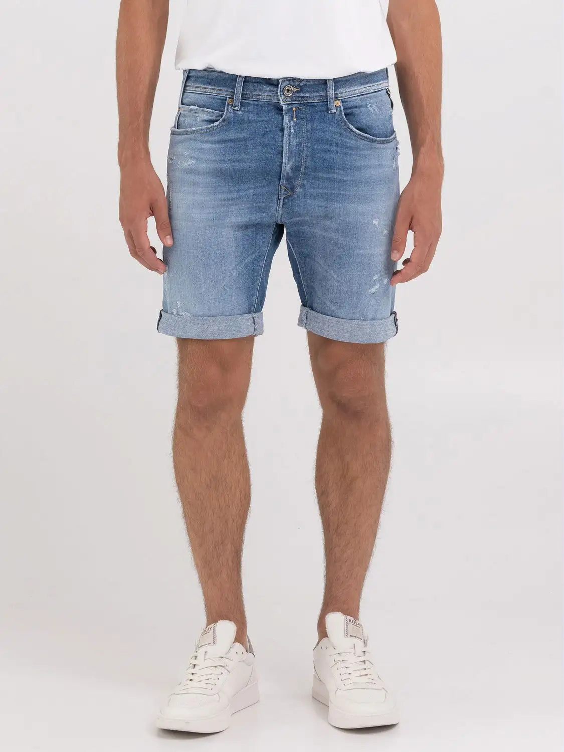 Replay Calcao Shorts Ma981q Light Wash Light Wash_shot2