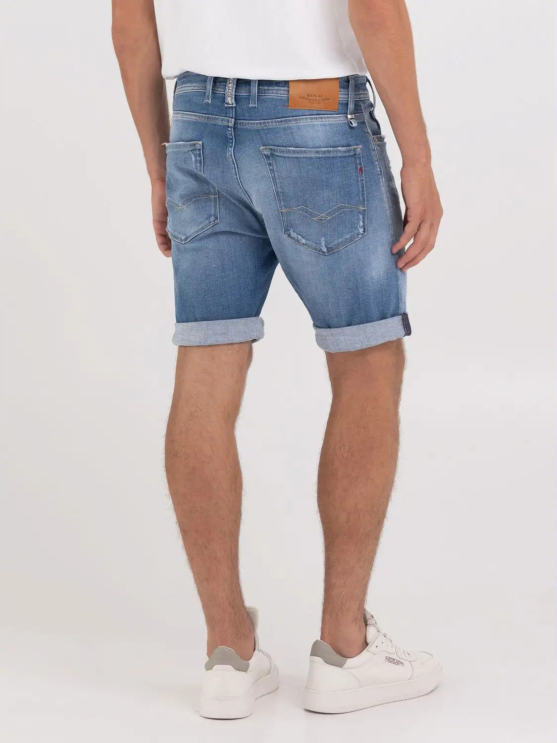 Replay Calcao Shorts Ma981q Light Wash Light Wash_shot3