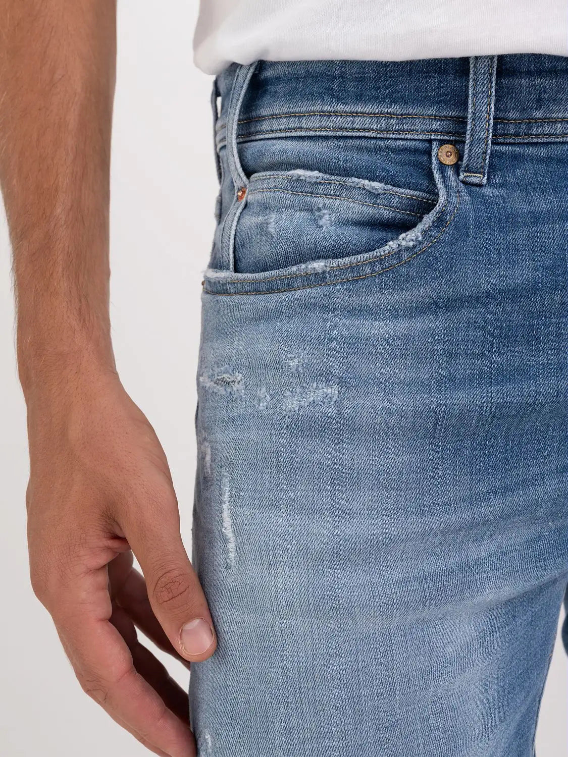 Replay Calcao Shorts Ma981q Light Wash Light Wash_shot4