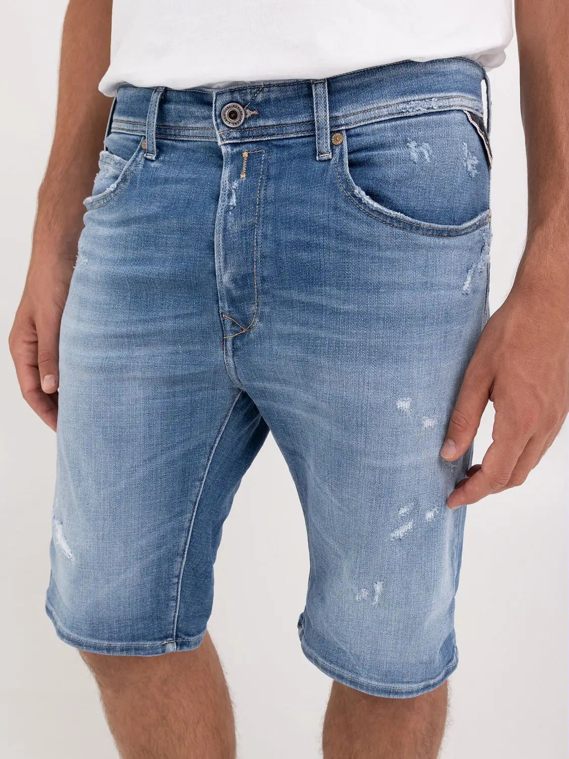 Replay Calcao Shorts Ma981q Light Wash Light Wash_shot5