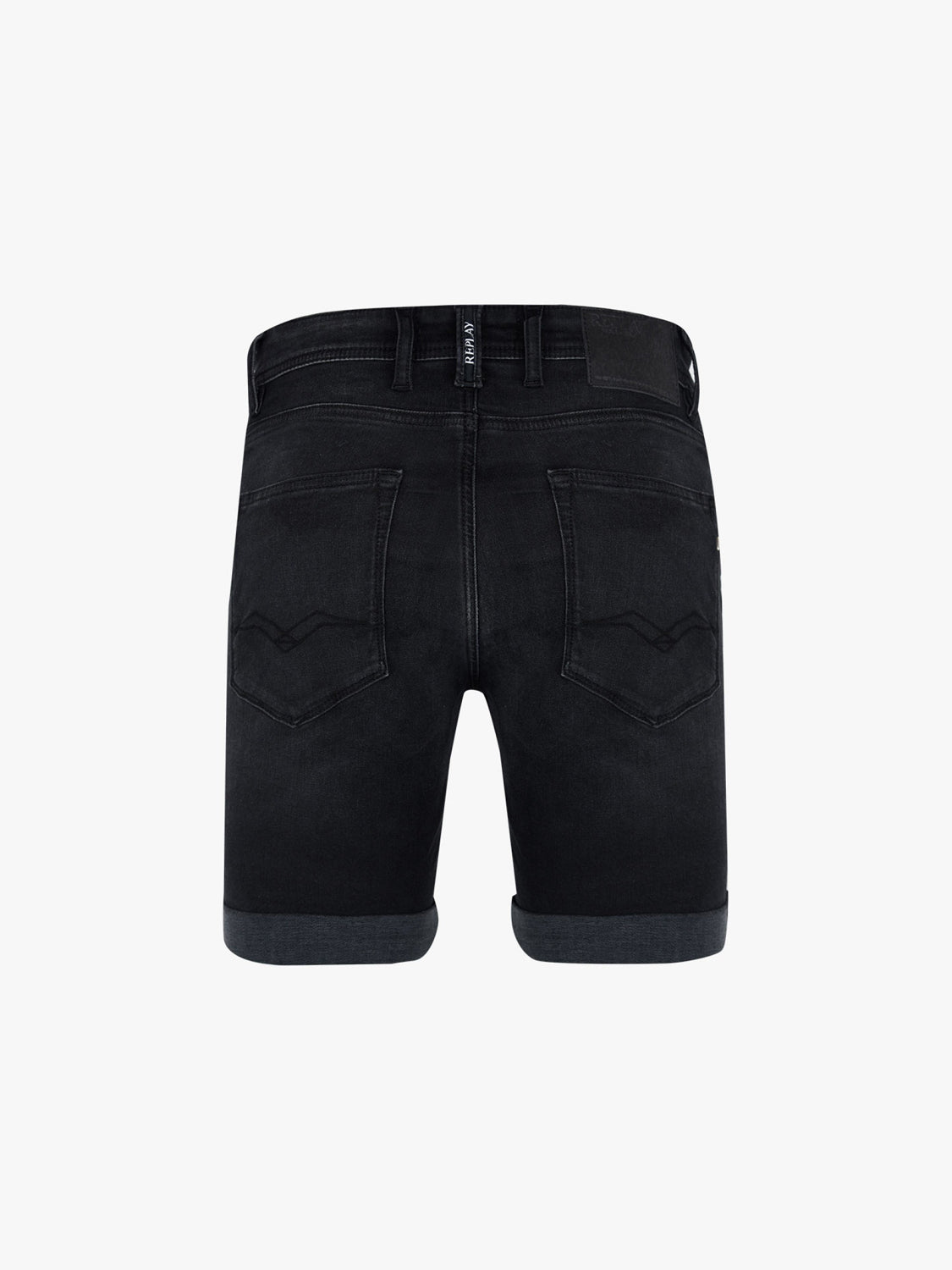 Replay Calcao Shorts Ma981y Black Preto_shot2