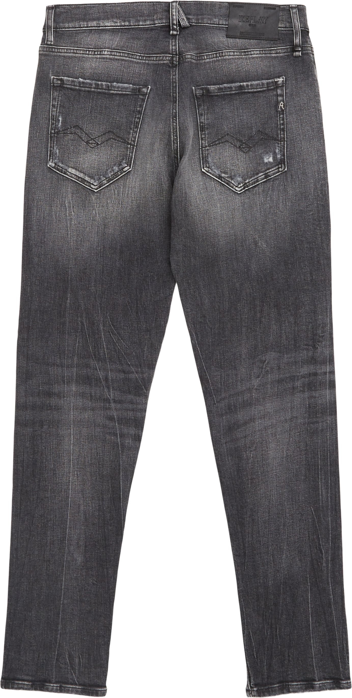 Replay Calcas Trousers M1021q 199 766 Old Grey Cinza_shot2