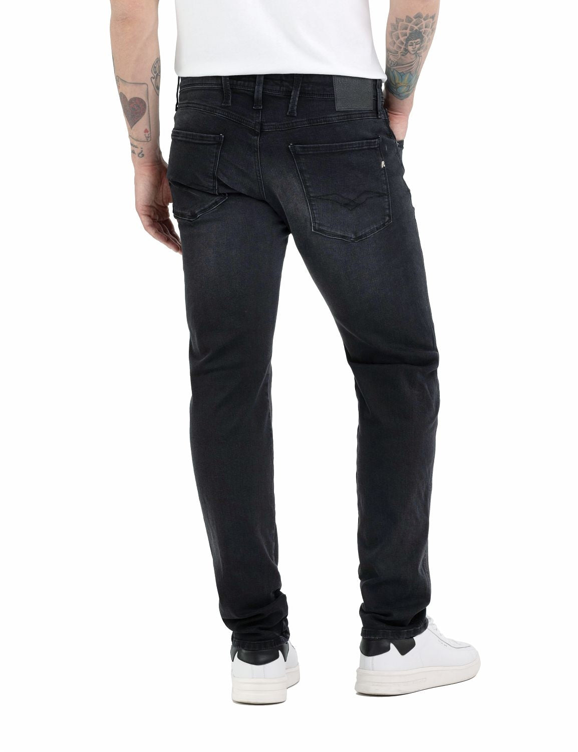 Replay Calcas Trousers M914 103.c36 Denim Grey Denim Cinza_shot4