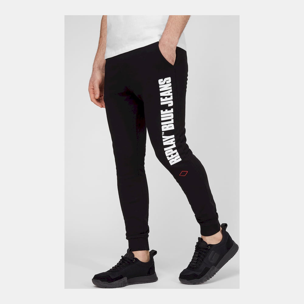 Replay Calcas Trousers M9728a Black Preto Shot2