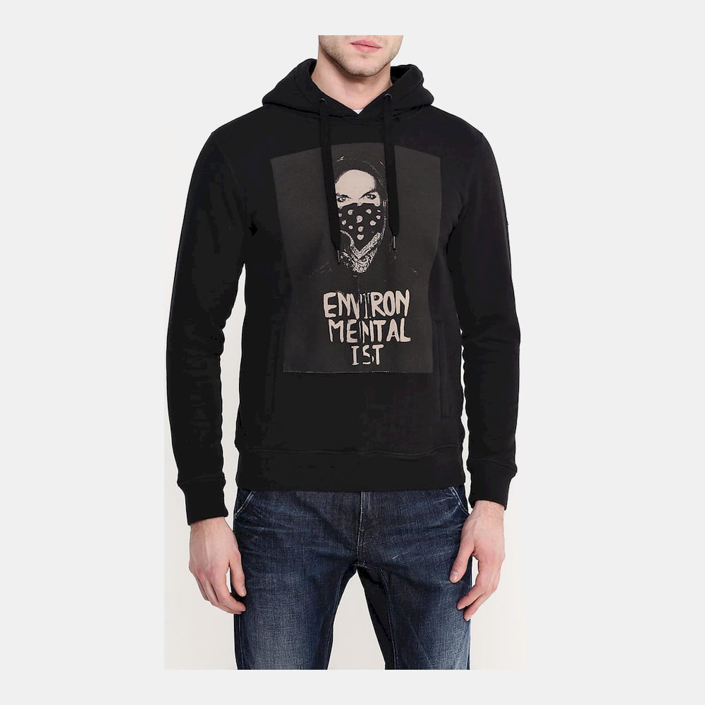 Replay Camisola Sweat M6838 Black Preto Shot6