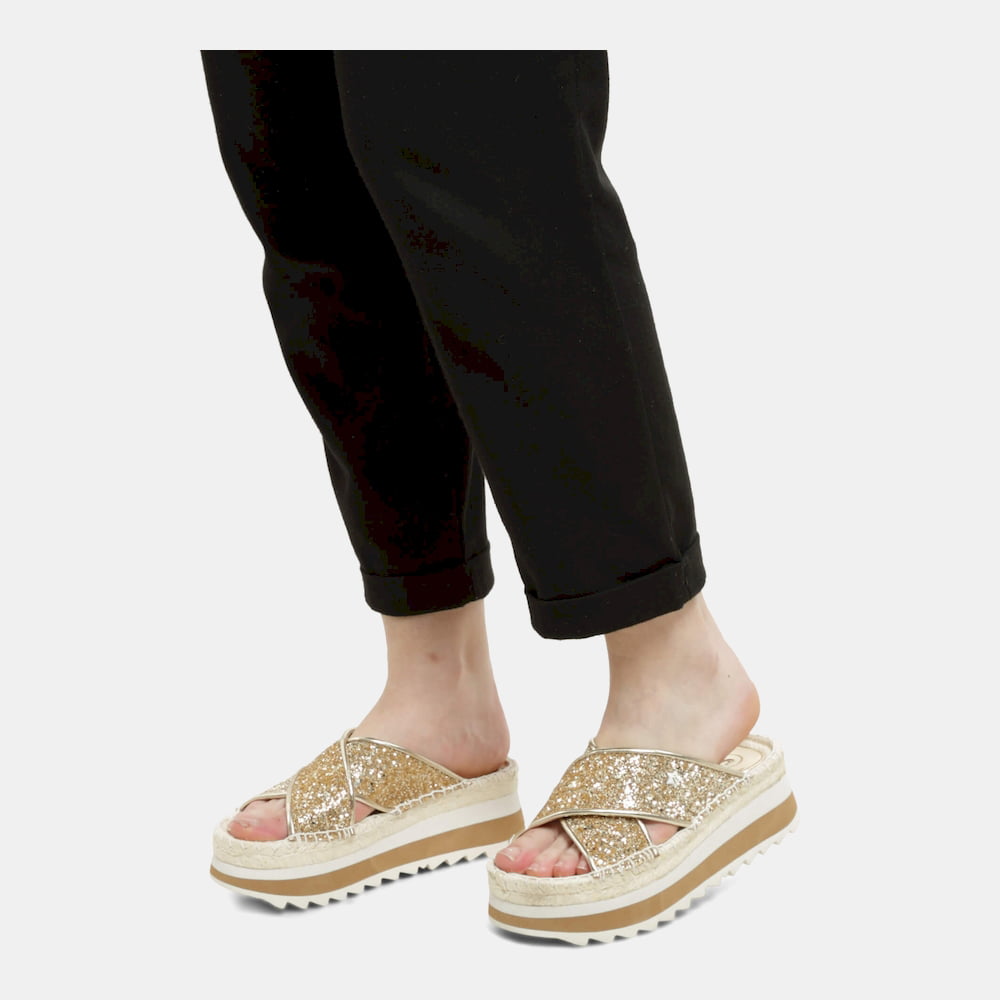 Replay Chinelos Slippers Maya Gold Dourado Shot6