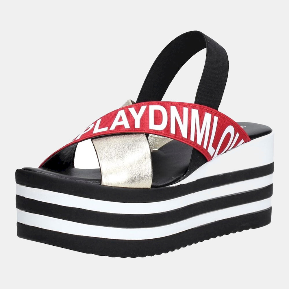 Replay Sandalias Sandals Anvil 03s Red Platin Vermelho Platin Shot2