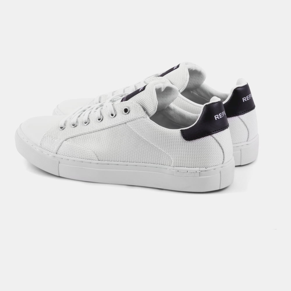 Replay Sapatilhas Sneakers Shoes Bemd White Branco Shot5