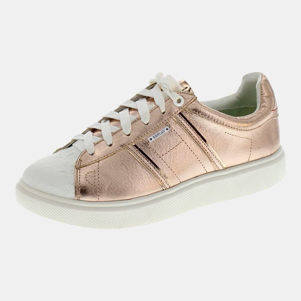 Replay Sapatilhas Sneakers Shoes Lune Gold Dourado Shot4