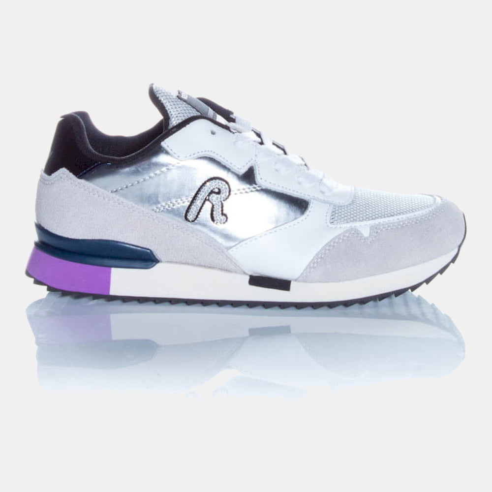 Replay Sapatilhas Sneakers Shoes Sphere Silver Prata Shot6