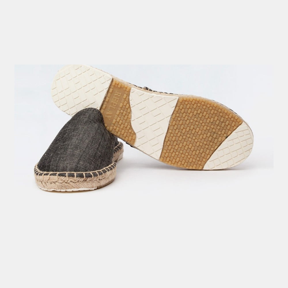 Replay Slip On Slippers Blanche Denim Denim Shot10