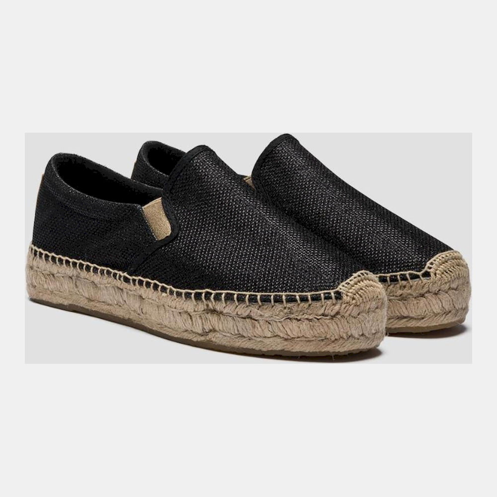 Replay Slip On Slippers Lawton 26s Black Glit Preto Glitter Shot2