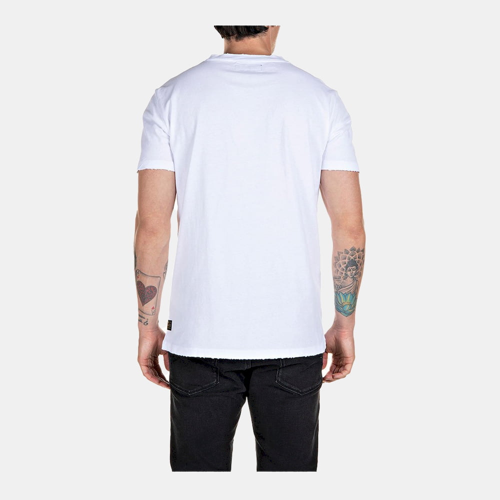 Replay T Shirt M6022 White Mult Branco Multi Shot8