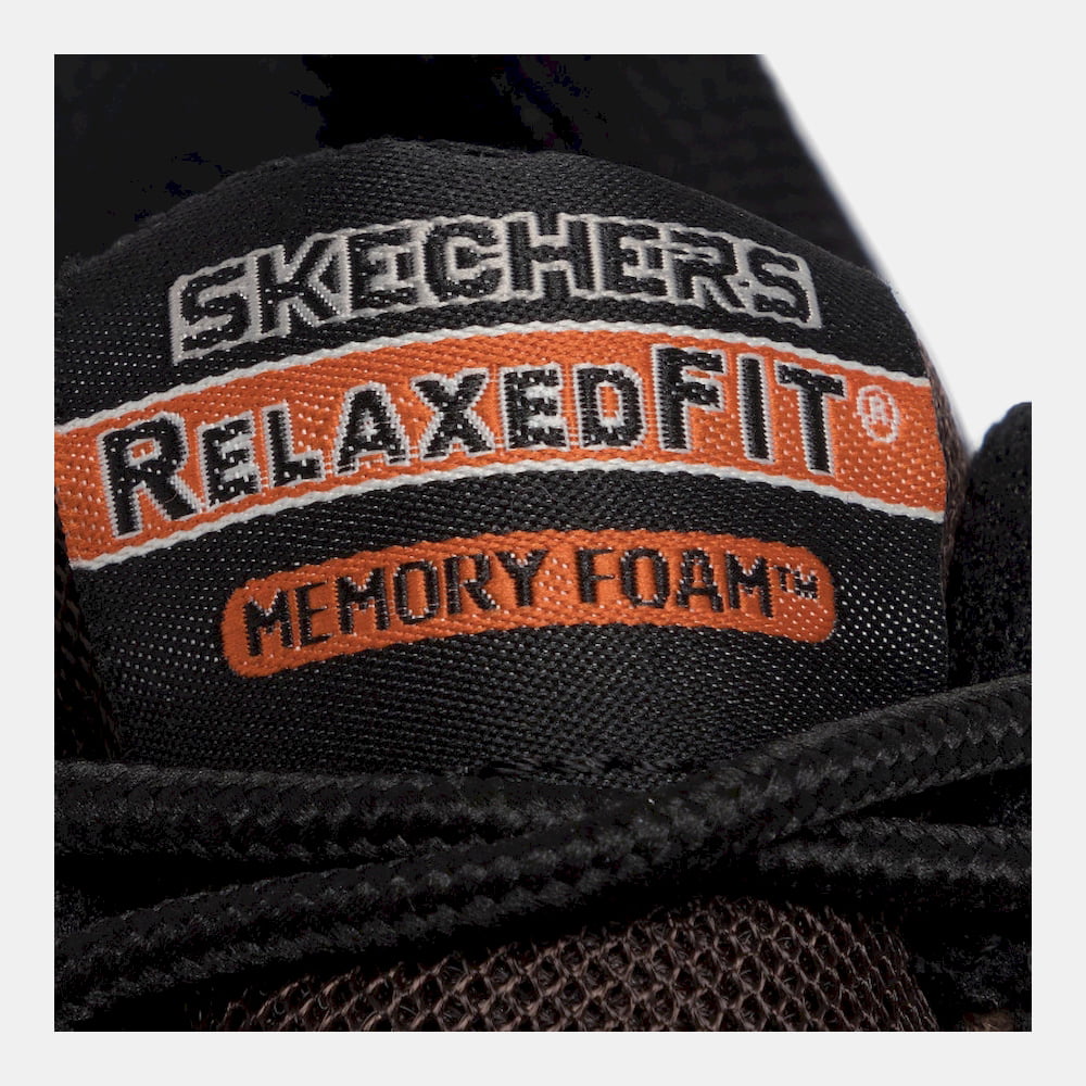 Skechers Sapatilhas Sneakers Shoes 51893 Brown Blac Castanho Preto Shot10