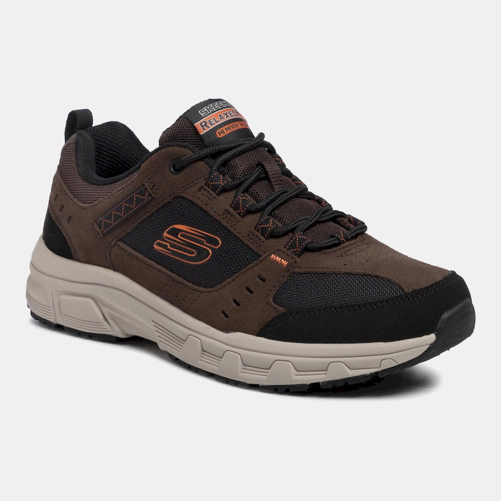 Skechers Sapatilhas Sneakers Shoes 51893 Brown Blac Castanho Preto Shot2