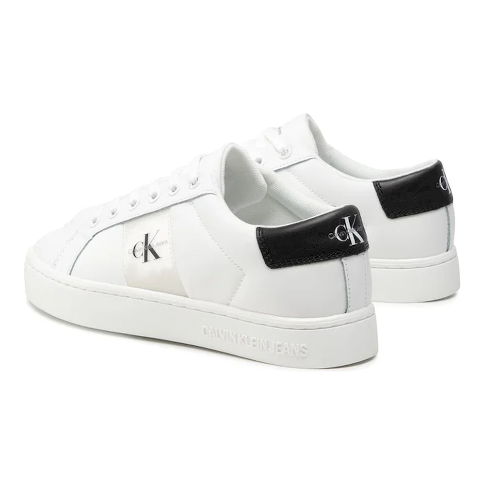 Snikeri Calvin Klein Jeans Classic Cupsole 1 Ym0ym00318 White Black 0k8 (1) Resultado