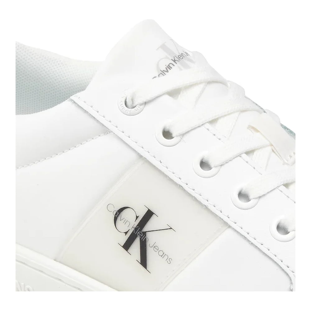 Snikeri Calvin Klein Jeans Classic Cupsole 1 Ym0ym00318 White Black 0k8 (2) Resultado