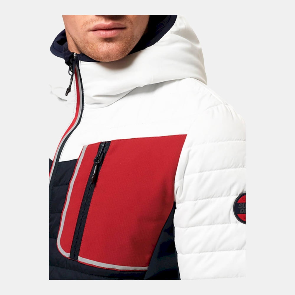 Superdry Blusão Jackets M5000014a Navy Wh Re Azul Branco Vermelho Shot6