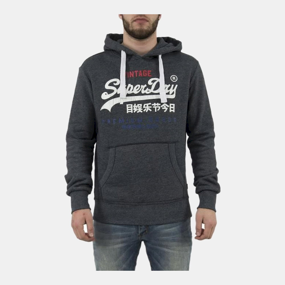 Superdry Camisola Sweat M20023aods Dk.grey Cinza Escuro Shot2